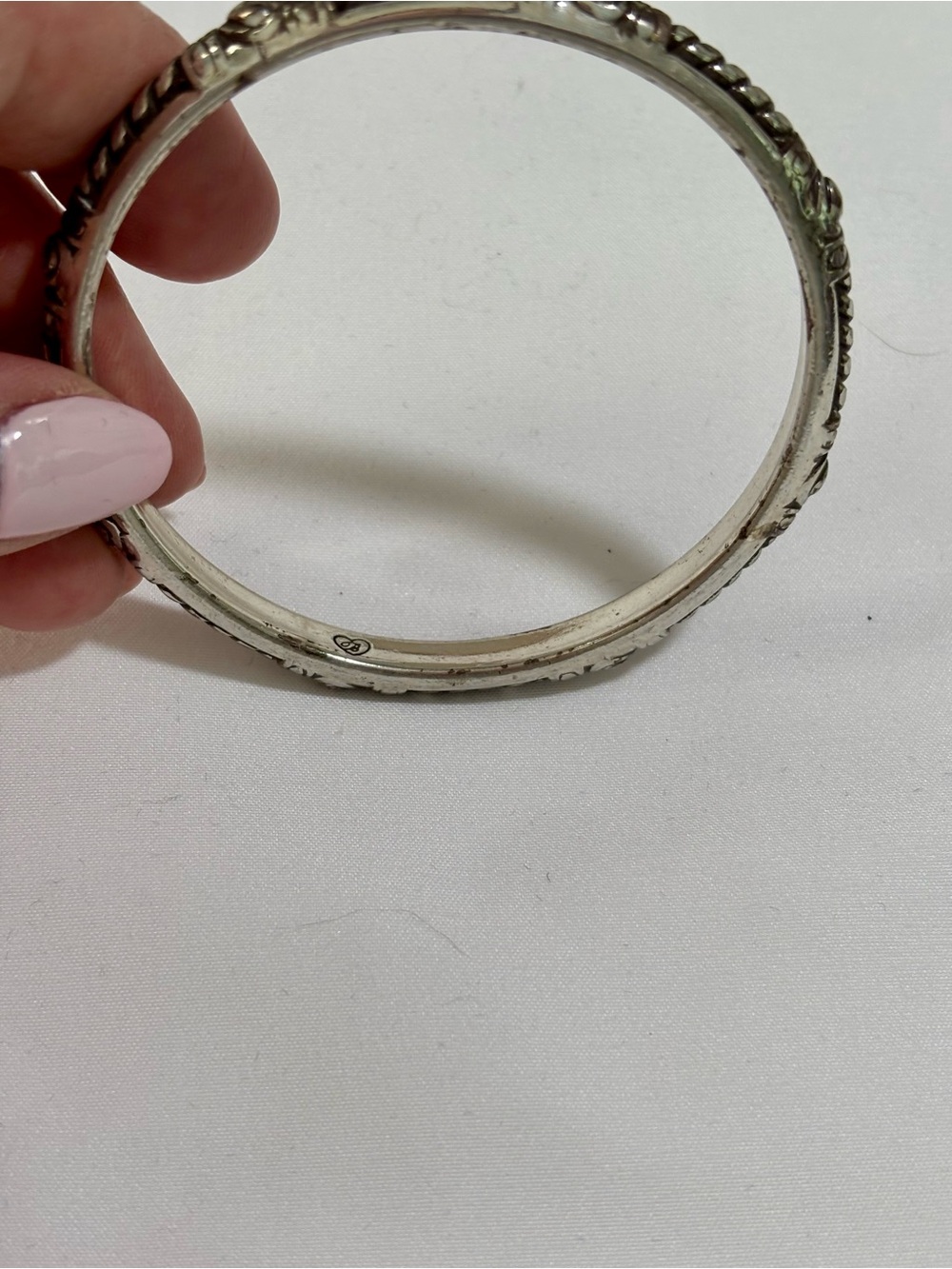 Vintage Brighton Bangle Silver Plated - Picture 4 of 6